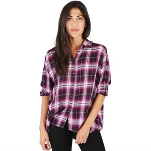 KUT From The Kloth Plaid Shirt Size Small